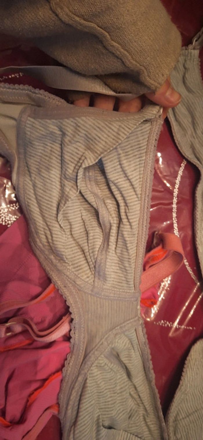 Lot de 3 soutien gorge grossesse allaitement - photo numéro 7