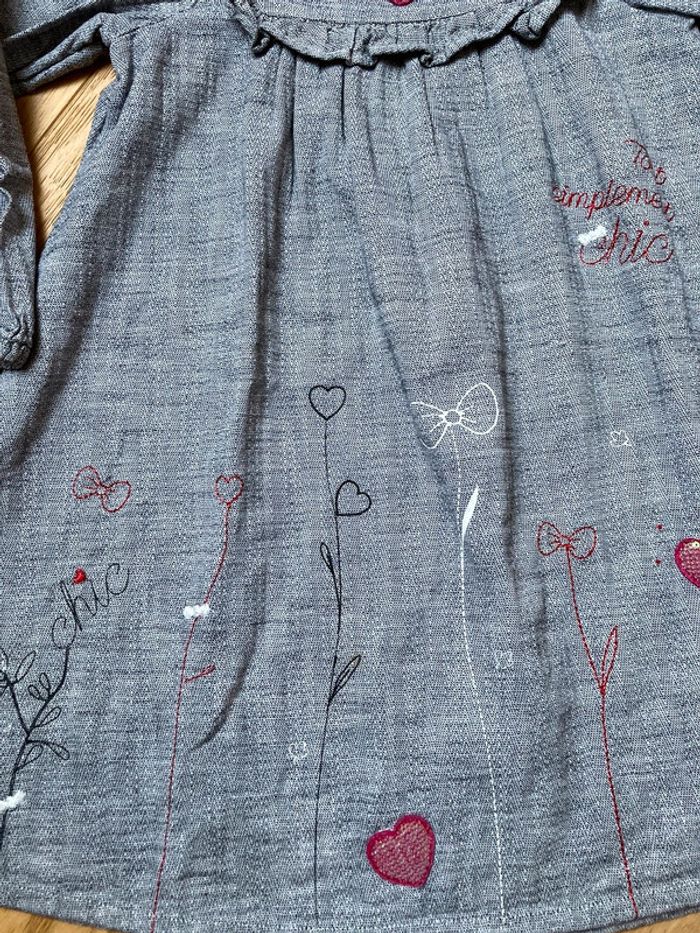 Superbe robe Orchestra grise 5 ans - photo numéro 4