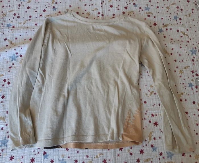 T-Shirt ML T-Rex Jurassic World 4-5 ans beige - photo numéro 3