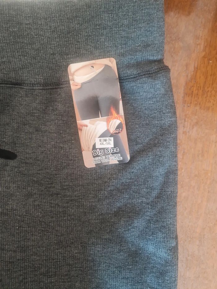 Leggings doublé polaire peluche
