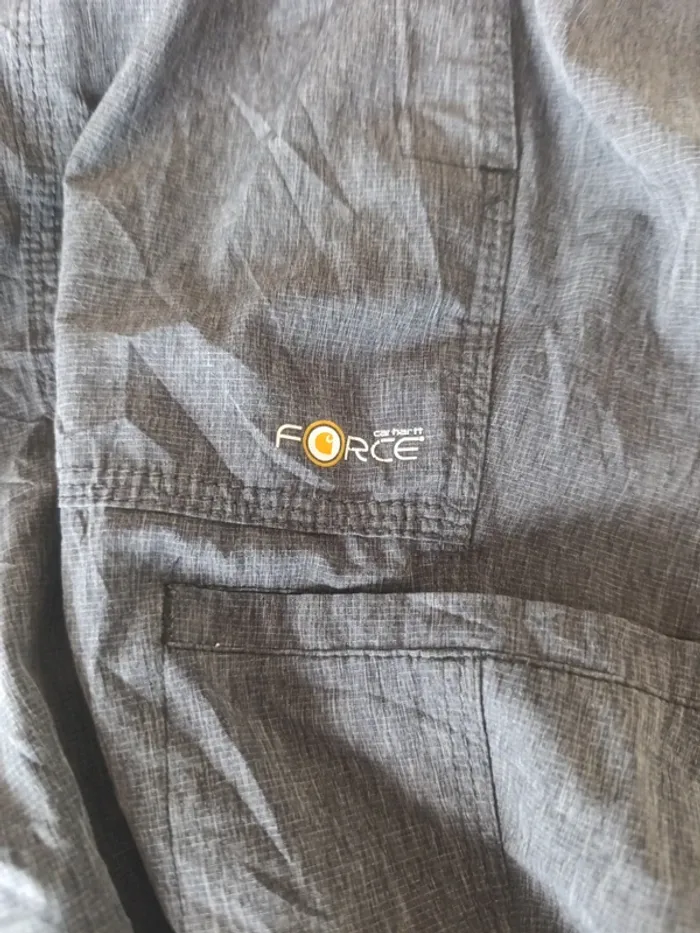 Pantalon Carhartt force workwear gris - photo numéro 6