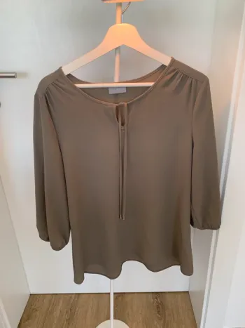 Shirt Top Bluse Tunika elegant langarm Gr. 38