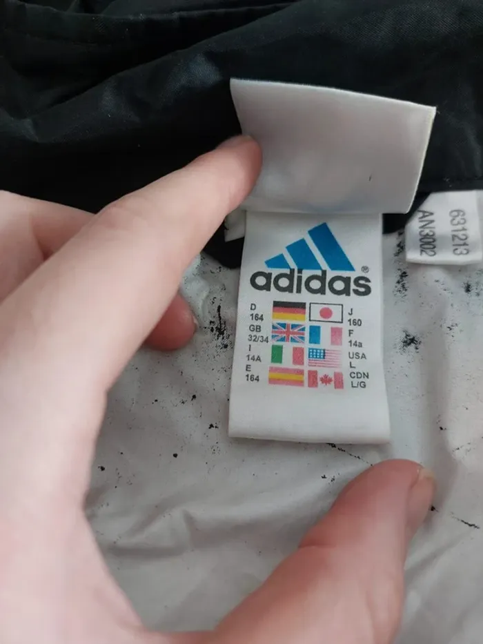 Imperméable adidas Vintage des années 2000 - photo numéro 3