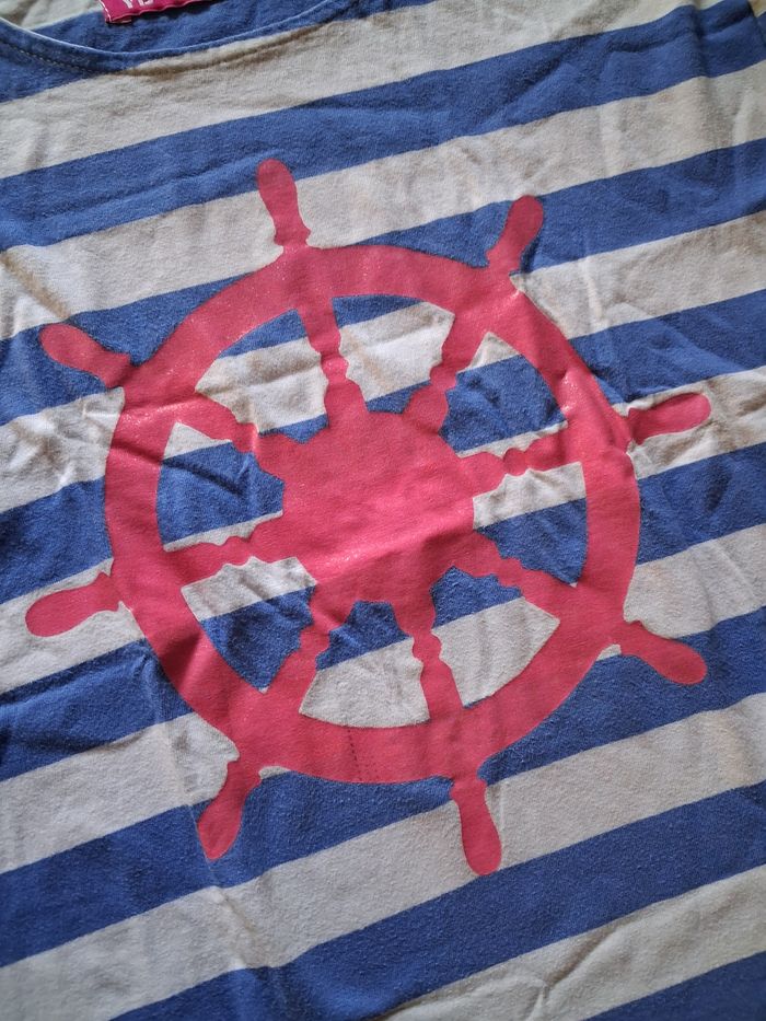 T.shirt fille - 10/11 ans - Différentes Marques - photo numéro 5