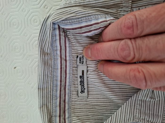 Chemise gris, bleu.. ; Tape à l’œil T 4 ans - photo numéro 6