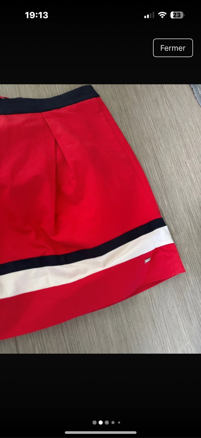 Jupe tommy Hilfiger taille 8 soit m - photo numéro 2