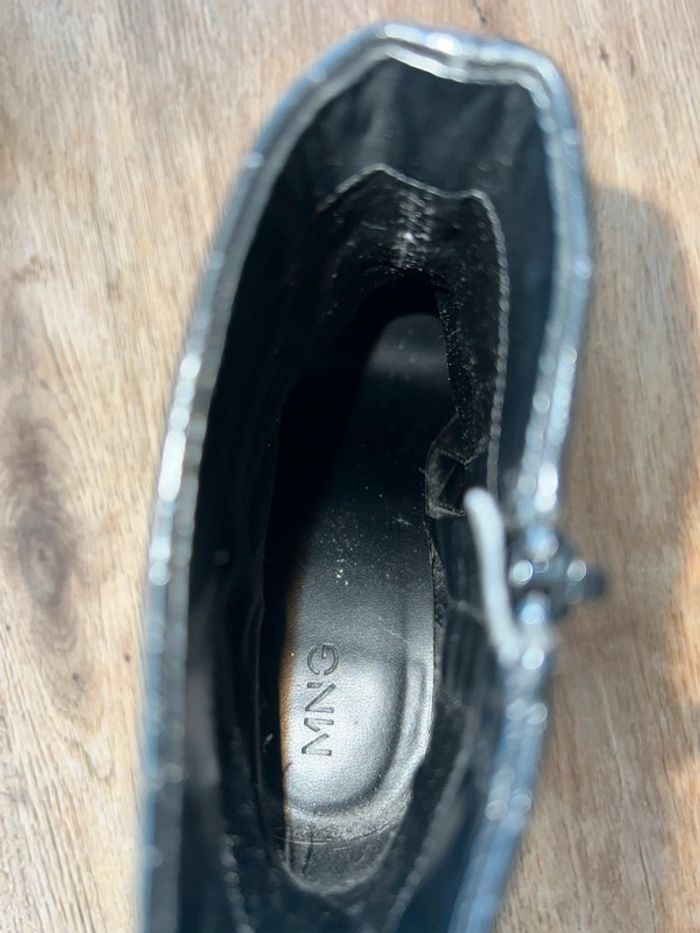 Bottines noires 37 Mango 🌸 - photo numéro 5