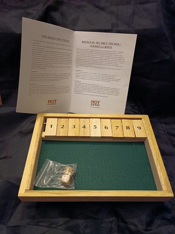 Jeu Shut the Box - photo numéro 9