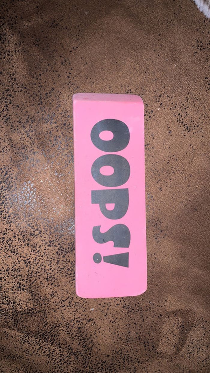 Comme géante Oops !