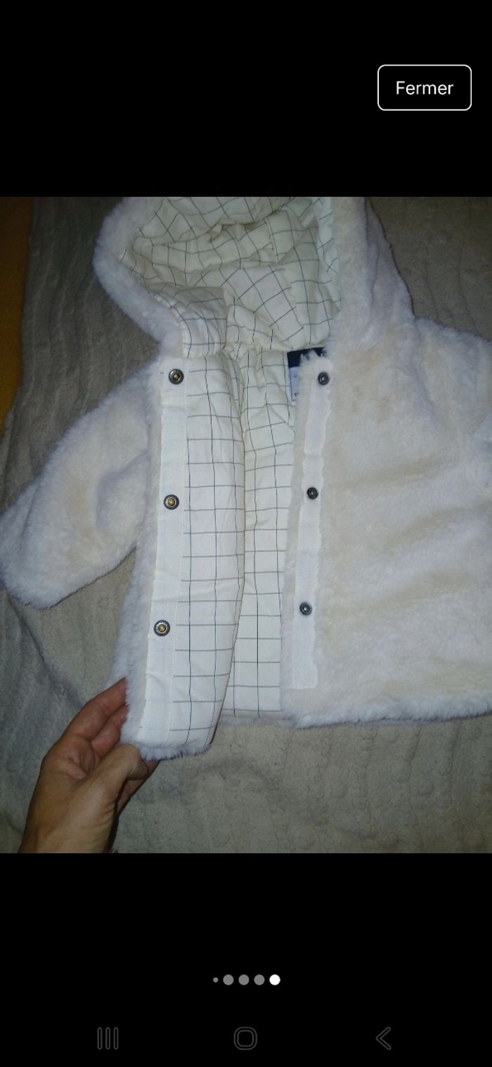 Veste fausse fourrure fille - photo numéro 6