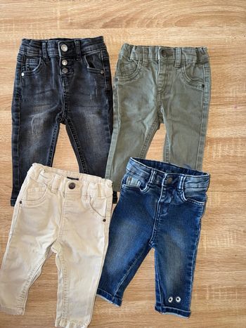 Lot de jeans bébé garçon 6mois