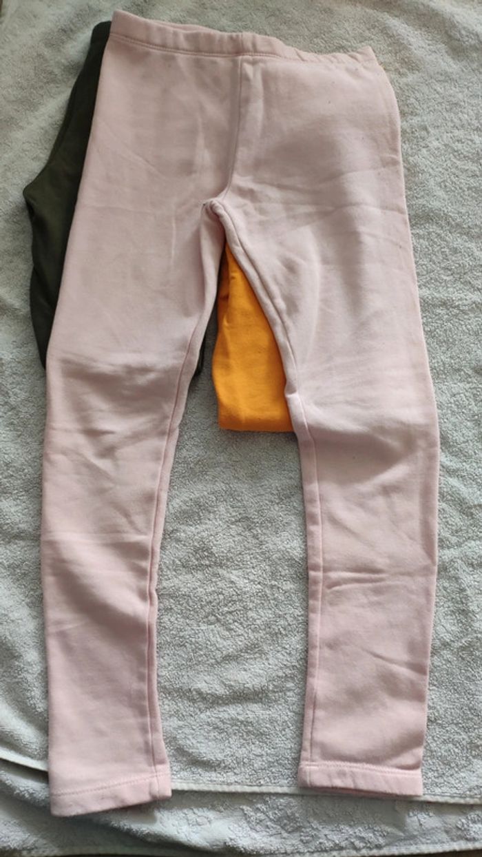Lot de 3 leggings épais 10 ans - photo numéro 2