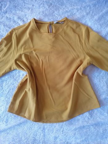 T-shirt moutarde MNG Suit