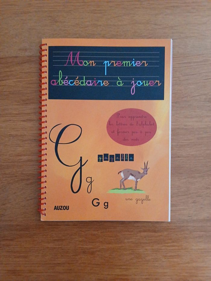 Mon premier abécédaire à jouer - photo numéro 4