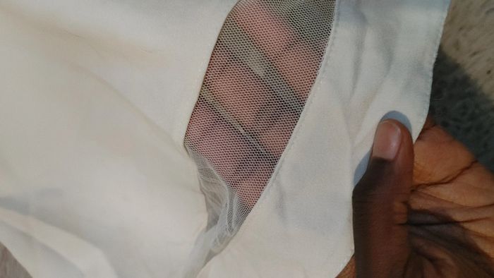 Sans manche couleur blanc cassé marque incity taille 8 ans - photo numéro 8