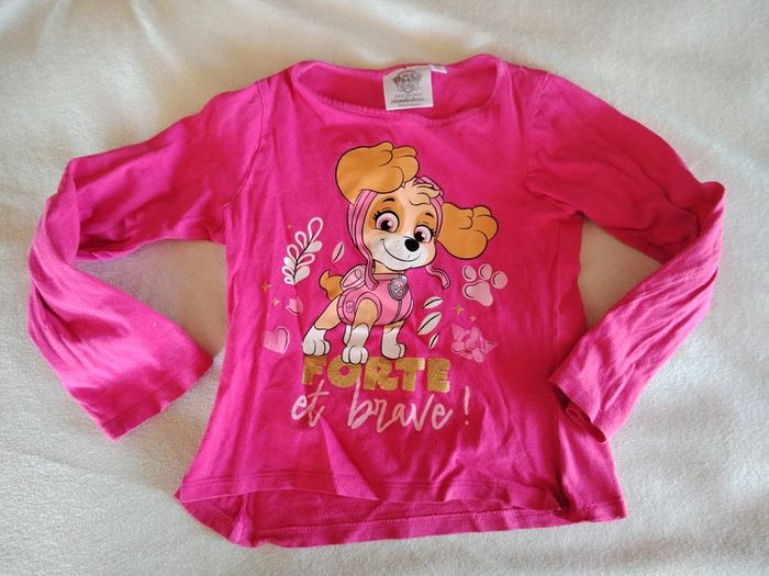 Tee shirt stella 4 ans Pat Patrouille
