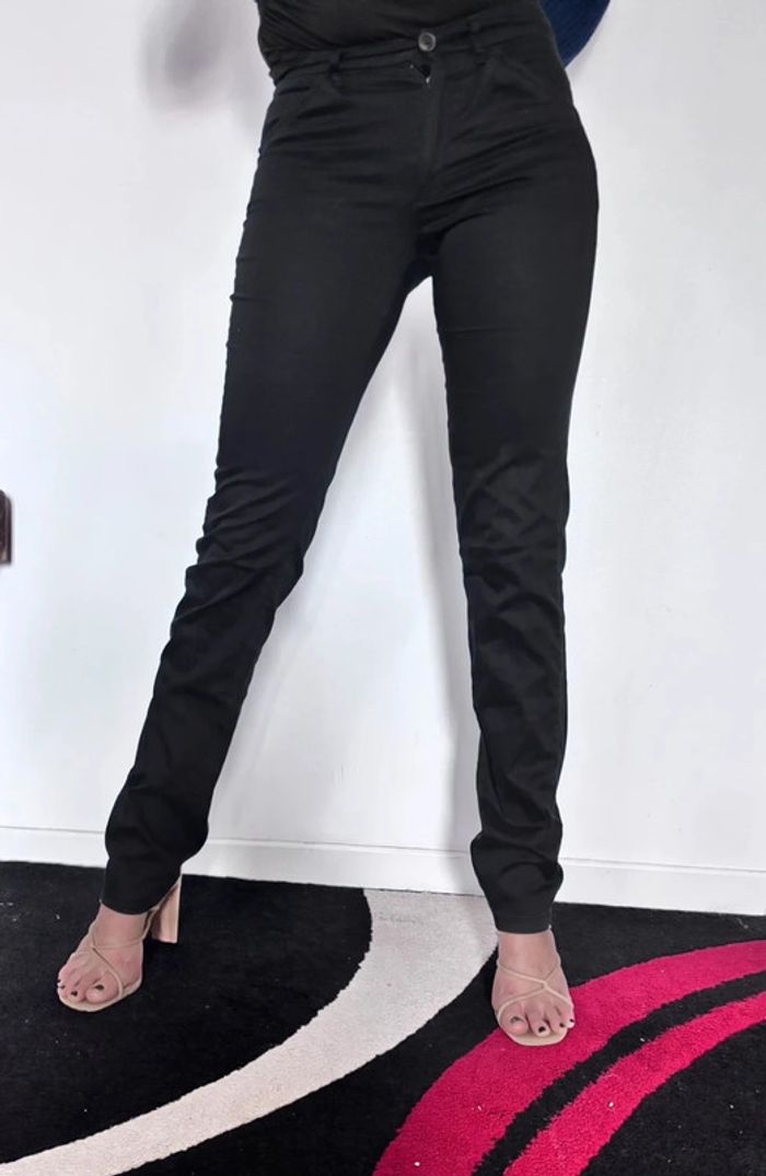 👖 pantalon ajusté en tissus taille 34 XS #mango
