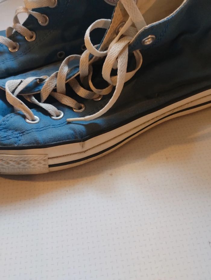 Converse bleue - photo numéro 5