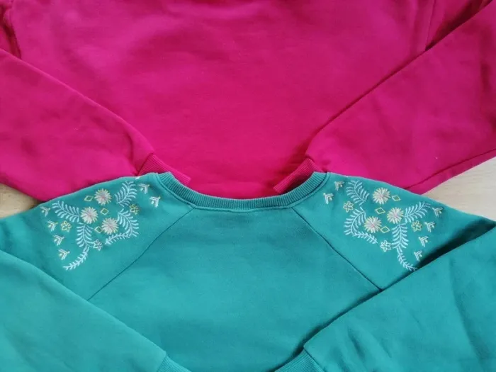 Lot de 2 pulls sweats fille 10 ans - photo numéro 5