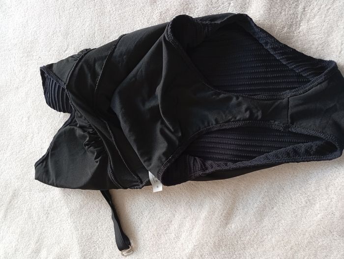 Maillot de bain côtelé noir, femme 38 - photo numéro 7