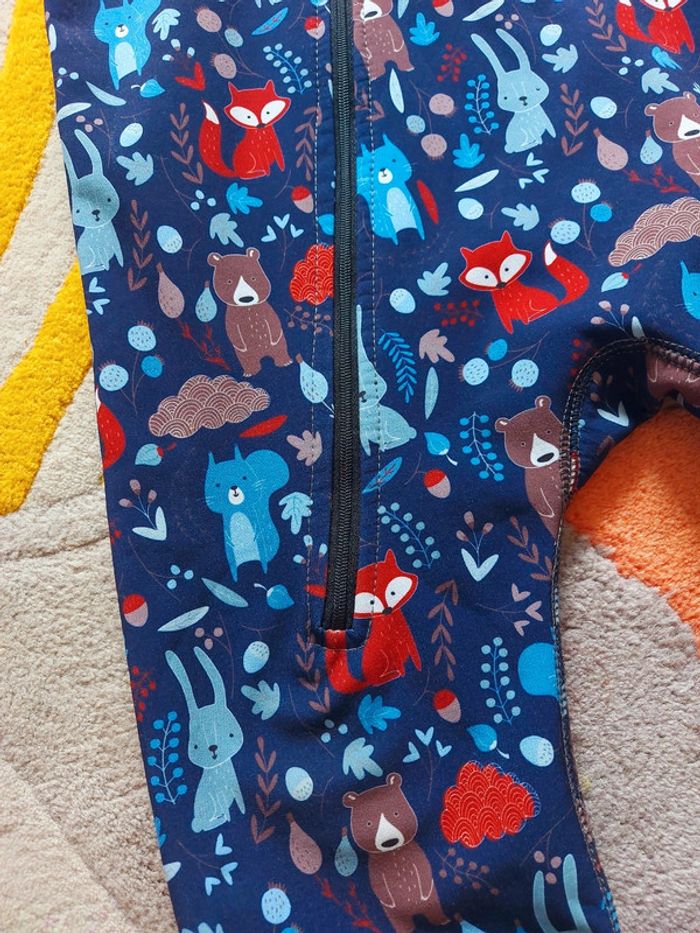 Combinaison softshell IELM 92cm lapins ours renards - photo numéro 5