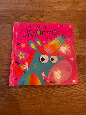 Livre cartonné Si tu croises une licorne