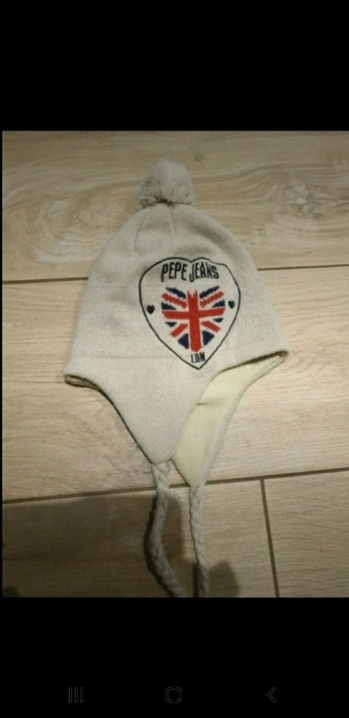 Bonnet péruviens fille pepe jeans 5/8 ans - photo numéro 3