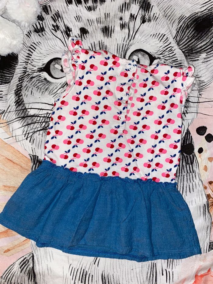 Robe été, taille 6 mois, marque Mots d’enfants. - photo numéro 4
