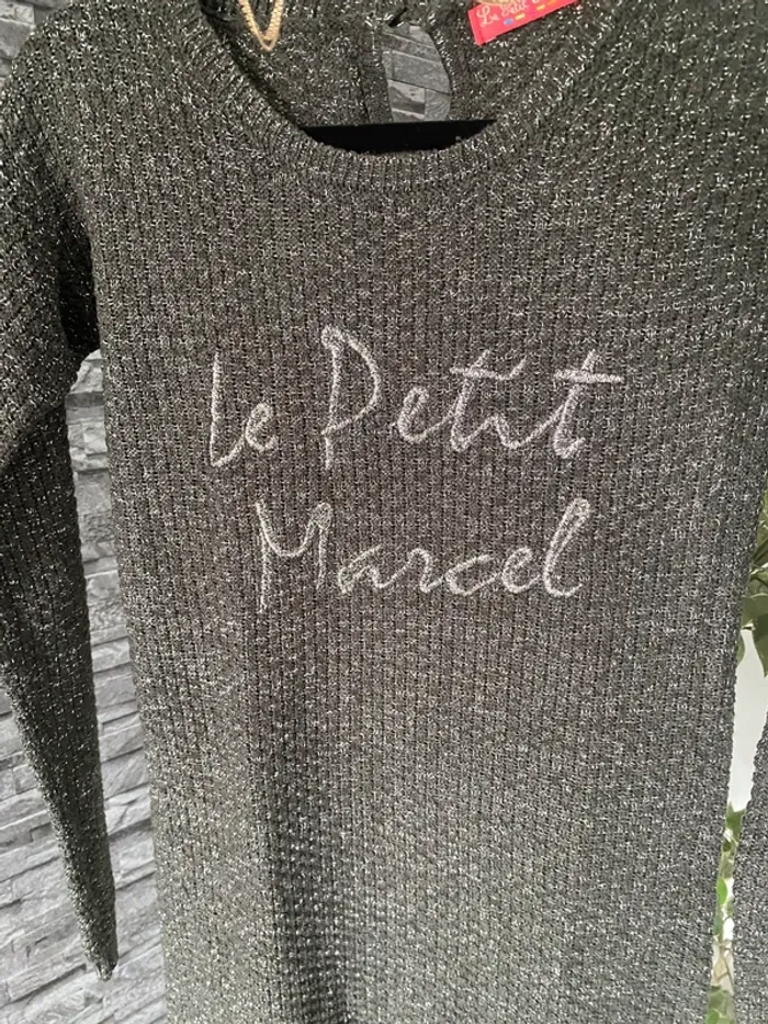 🩶🤍Robe pull fille 12 ans Le Petit Marcel – cosy chic🩶🤍 - photo numéro 6