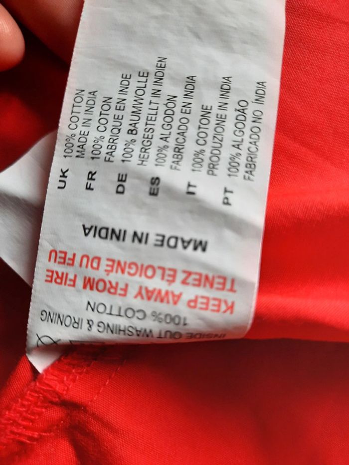Lot 2 robes rouge fille 6 mois ou 68 cm - photo numéro 16