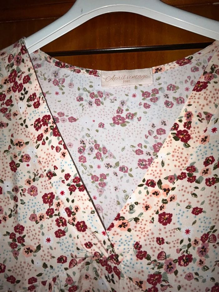 Robe fleurie 38-40 April Vintage - photo numéro 2