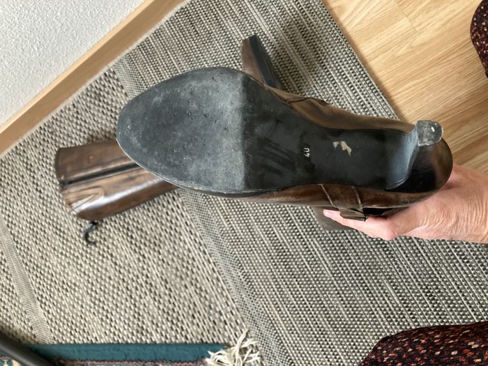 Bottes Jonak en cuir marron - Pointure 40 - photo numéro 8