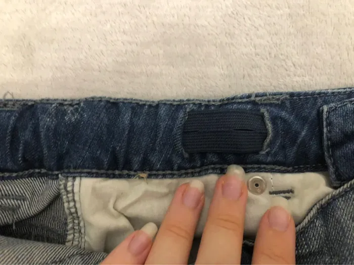 Jupe en jean ajustable à la taille 10/11 ans - photo numéro 7