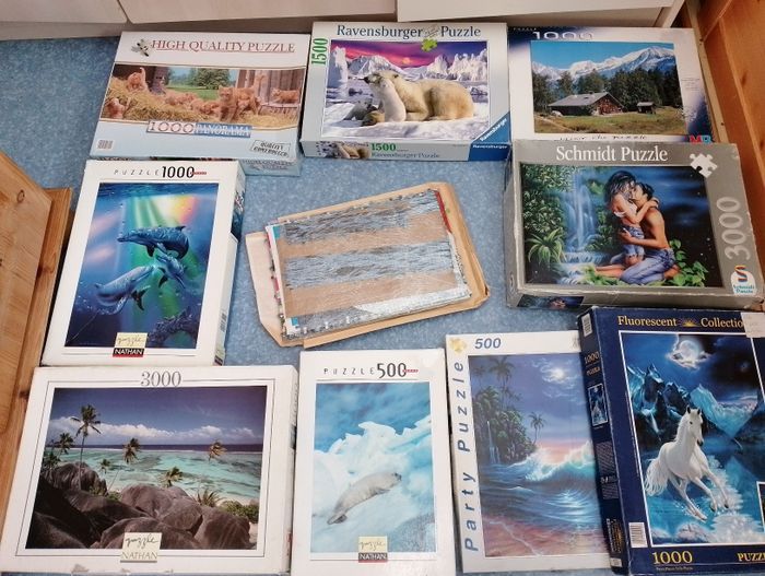 Puzzle bébé phoque complet 500 pièces Nathan - photo numéro 10