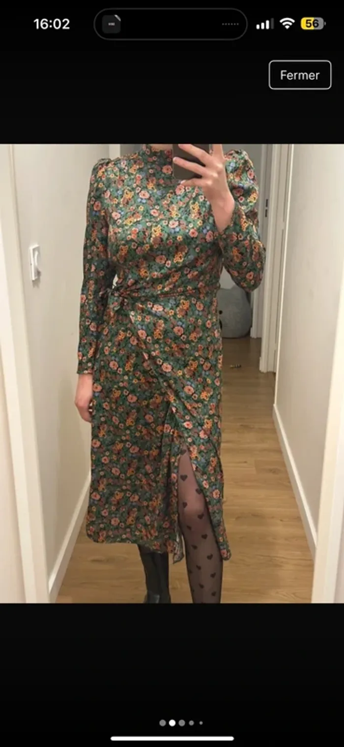 Robe portefeuille Sandro - photo numéro 7