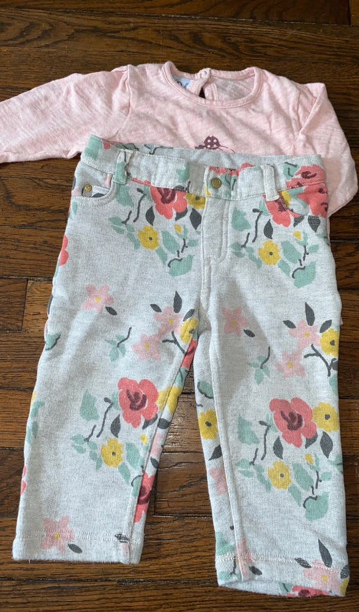 Ensemble petit bateau 12 mois - photo numéro 3