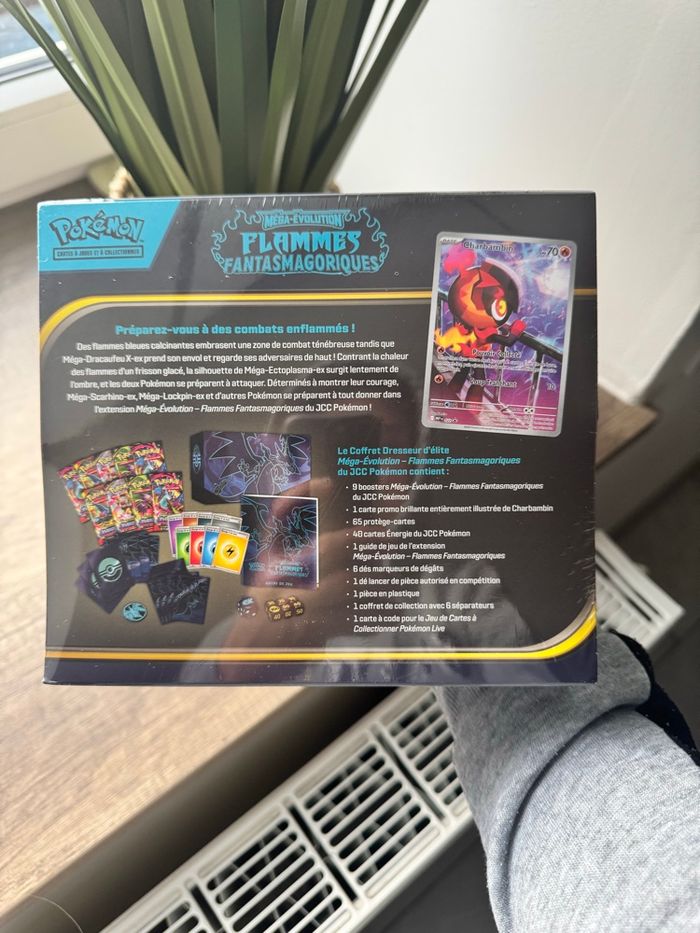 Pokémon ETB MO2 Flammes Fantasmagoriques - photo numéro 2