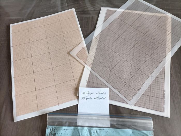 Feuilles papiers et calques millimétré Canson - photo numéro 2