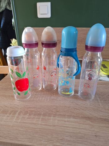 Lot Biberon en verre 240ml