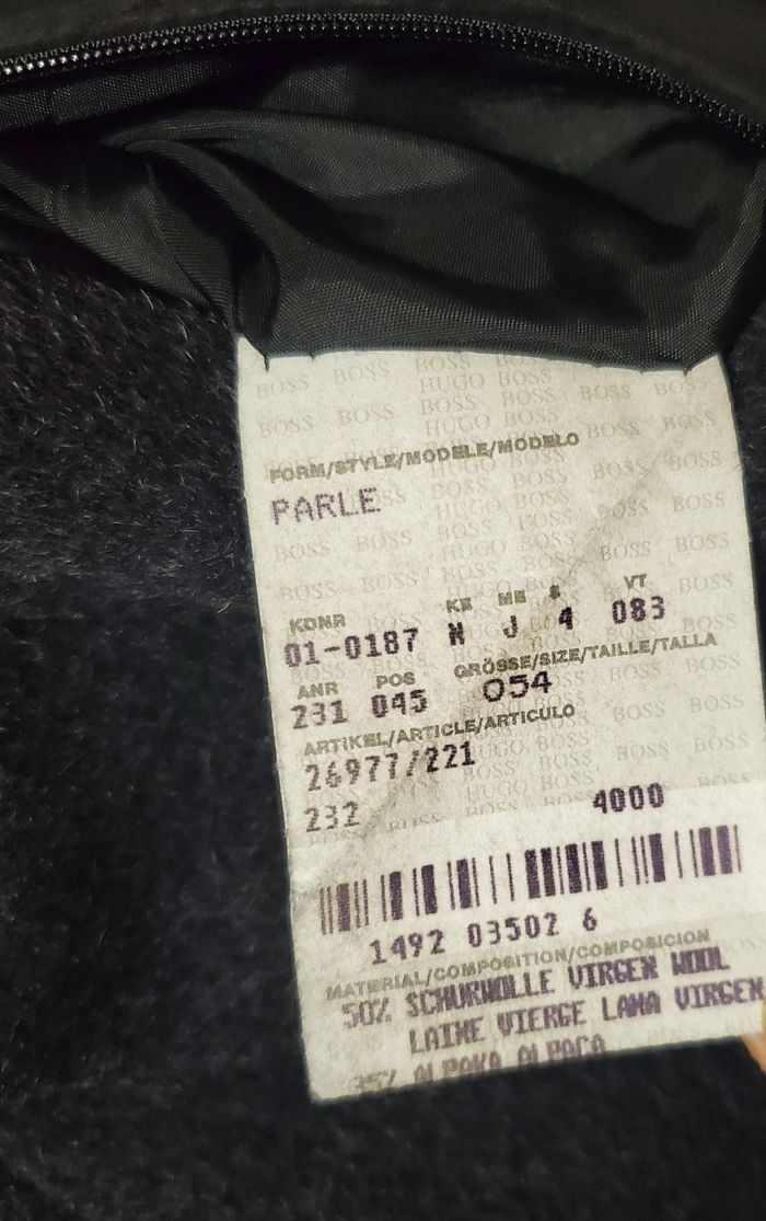 Caban Hugo boss - photo numéro 6