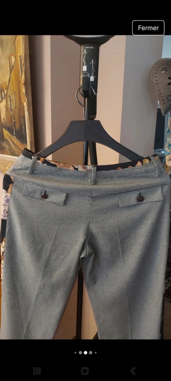 Magnifique Pantalon Jean Paul freiheit11 7/8ème - photo numéro 7