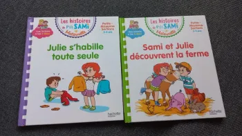 Lot de 2 livres. Les histoires de p'tit Sami