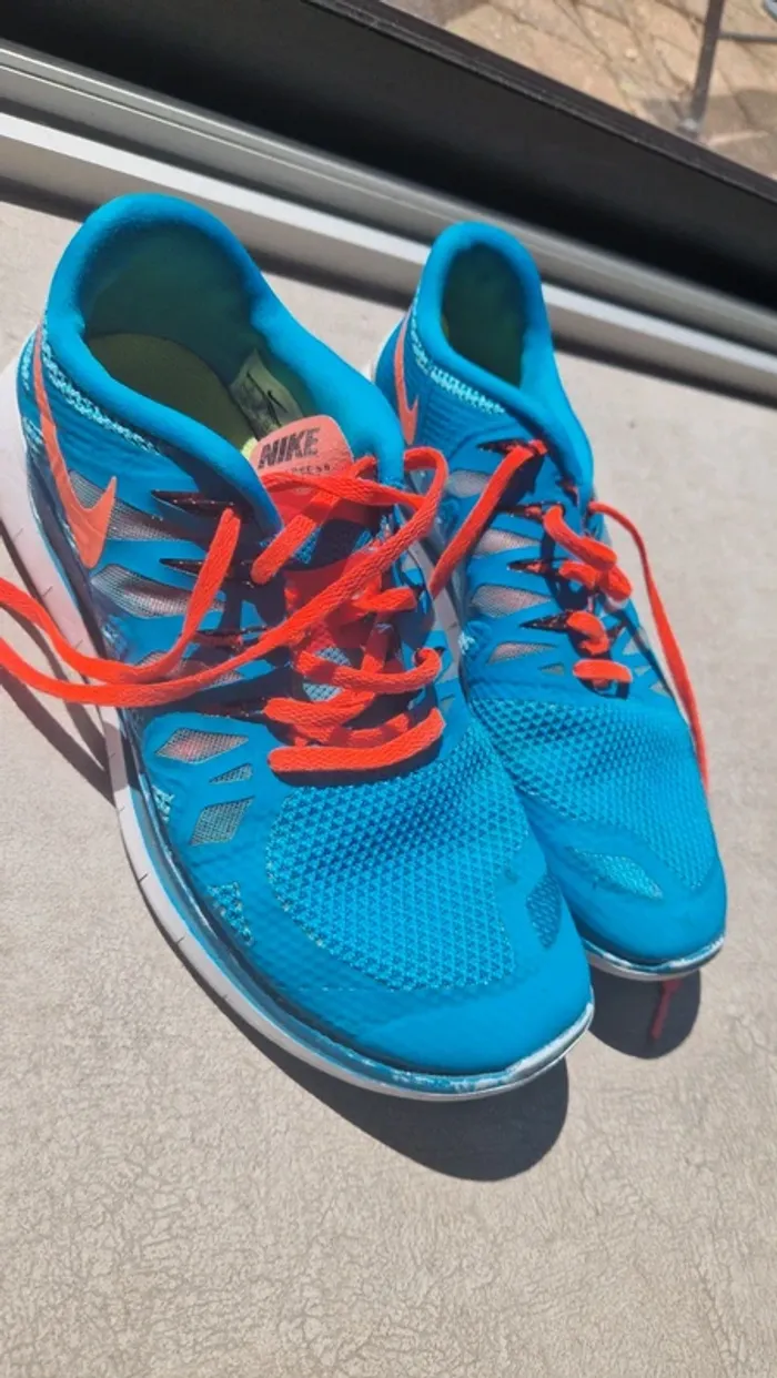 Nike Free 5.0 Mens Running Shoes taille 45 bon etat - photo numéro 2