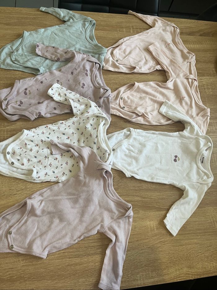 Bodies manches longues fille 3mois