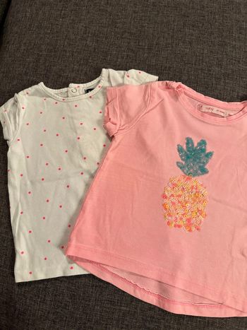 Lot tee-shirts 6 mois