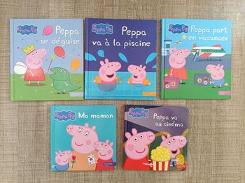 Lot 5 livres Peppa pig