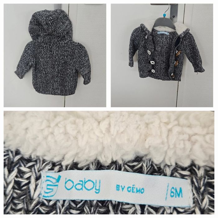 Veste en mailles