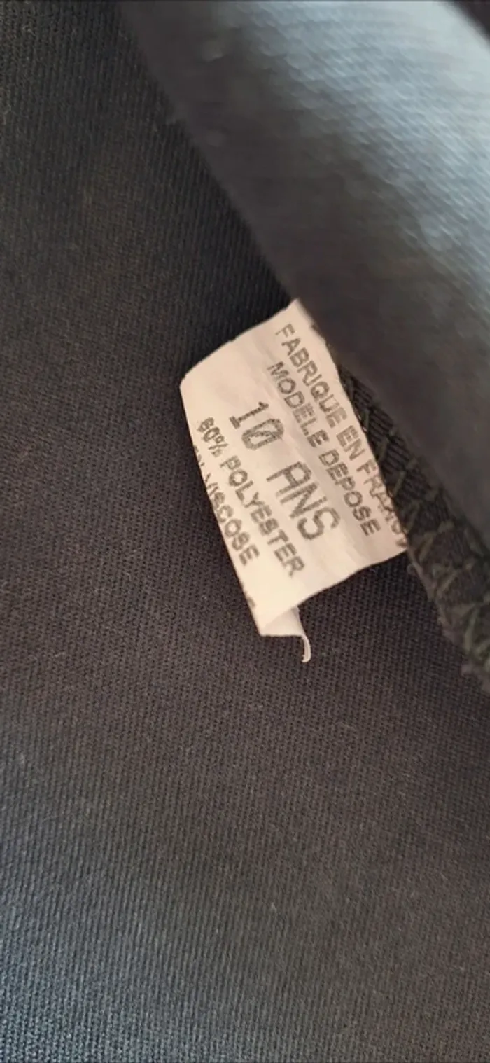 Veste noire fille  10 ans - photo numéro 3