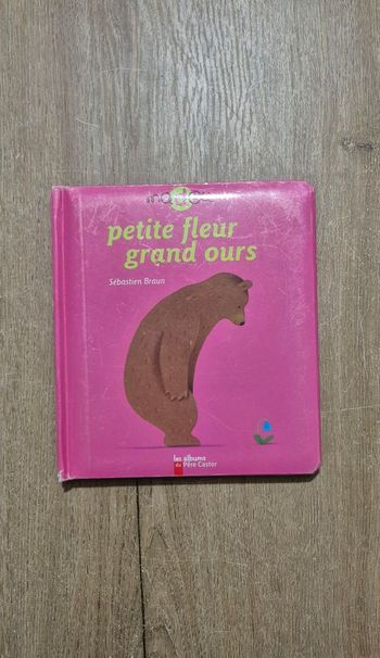 Livre Petite fleur Grand ours