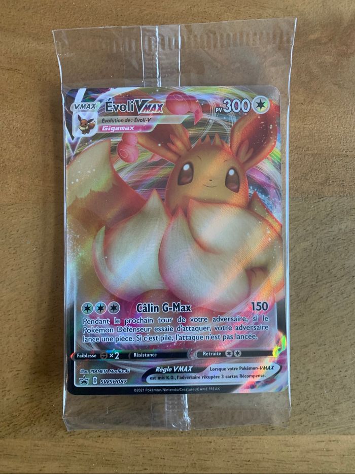 Carte Pokemon Evoli Vmax SWSH087